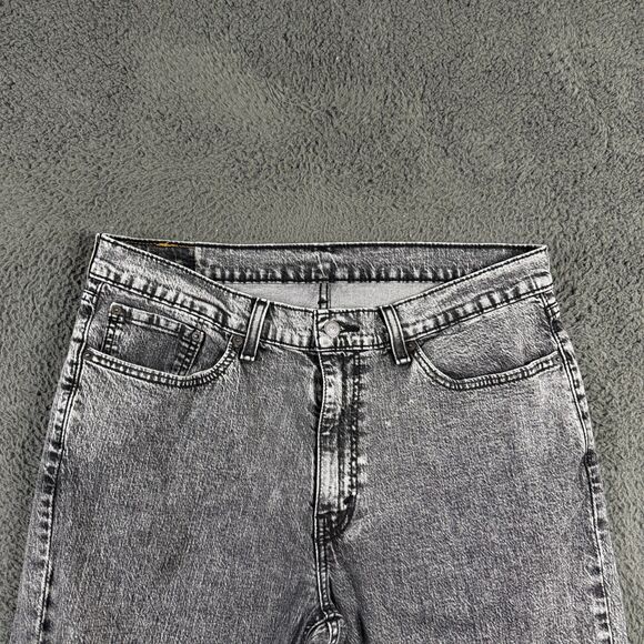Levis 541 Jeans Mens 36x32 (Fits 34x30) Gray Athletic Tapered Fit Stretch Denim - Picture 2 of 16